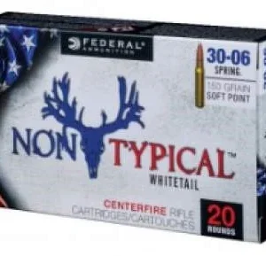 Federal 270 Ammunition Non-Typical F270DT130 130 Grain Soft Point 20 rounds