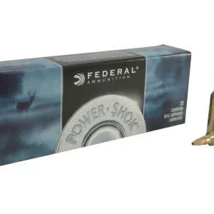Federal 270 WSM Ammunition Power-Shok F270WSME 130 Grain Soft Point 20 rounds