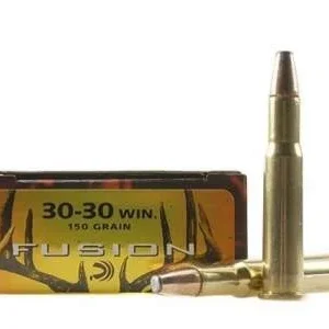 Federal 30-30 Win Ammunition Fusion F3030FS1 150 Grain Flat Point 20 rounds