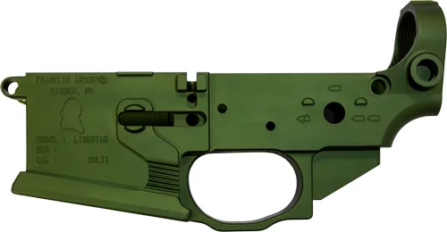 FRANKLIN ARMORY LIBERTAS - STRIPPED BILLET LOWER OD GREEN