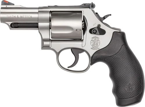 S&W 69 44MAG 2.75" ADJ - 5-SHOT STAINLESS RUBBER - Image 2