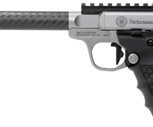 S&W SW22 VICTORY PF CENTER - 22LR 6" CARBON FIBER THREDED