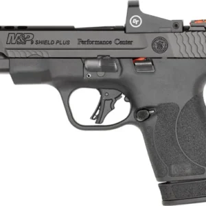 S&W PC M&P9 SHLD PLUS 9MM 4" - PORTED FIBER OPTICS W/RED DOT