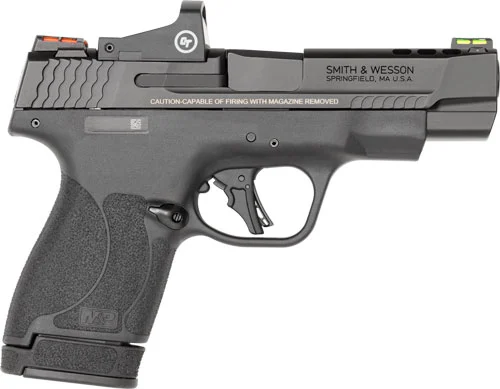 S&W PC M&P9 SHLD PLUS 9MM 4" - PORTED FIBER OPTICS W/RED DOT - Image 2
