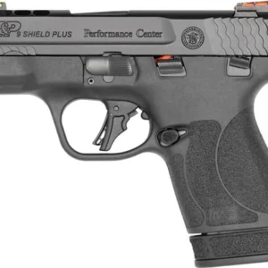 S&W PC M&P9 SHLD PLUS 9MM 3.1" - PORTED FIBER OPTICS 13/10 MAGS