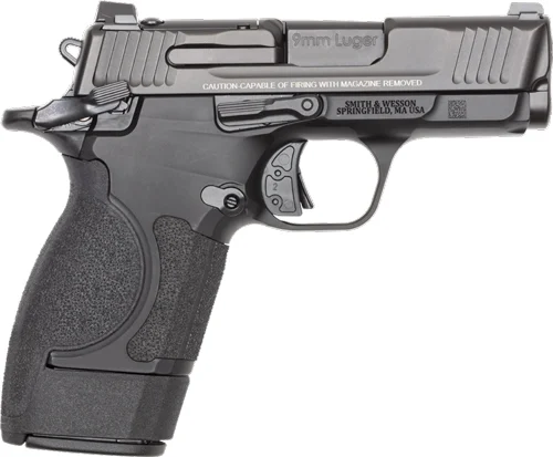 S&W CSX MICRO-COMP E-SERIES - 3.1" 9MM SAFETY 2-10RD MAGS BL - Image 2