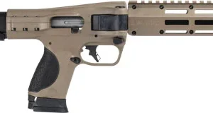 S&W M&P FPC 9MM FOLDING CARBIN - 16.25" 1-17RD 2-23RD MAGS FDE