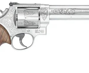 S&W 629 ENGRAVED 44 MAG 6.5" - 6-SHOT WALNUT GRIPS SS
