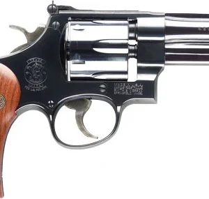 S&W 27 CLASSIC 357MAG 4"AS - BLUED CHECKERED WOOD GRIPS