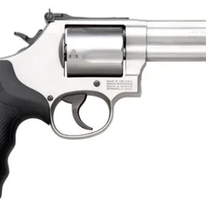 S&W 69 44MAG 4.25" ADJ - 5-SHOT STAINLESS RUBBER