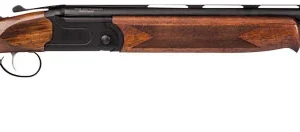STEVENS 555 COMPACT O/U 20GA - 24" BLUE/WALNUT EXTRACTORS
