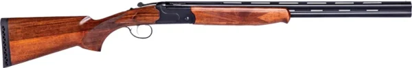 STEVENS 555 COMPACT O/U 20GA - 24" BLUE/WALNUT EXTRACTORS