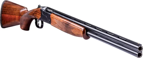 STEVENS 555 COMPACT O/U 28GA - 24" 2 3/4" BLUE/WALNUT EXTRACT