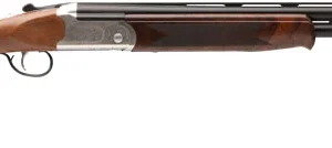 STEVENS 555E O/U 20GA 26" MC5 - SILVER ENGRAVED/WALNUT