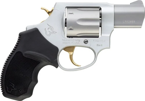 TAURUS 856 ULTRA LITE 38SPL - 2" FS 6-SH S/S GOLD ACCENTS - Image 2