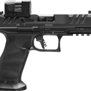 WALTHER PDP PRO ACRO INSTALLED - 9MM 4.5" 18-SHOT BLACK FRAME