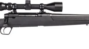 SAVAGE AXIS XP 243 20" - THREADED W/3-9X40 BLACK/BLACK