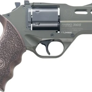 CHIAPPA RHINO 30DS 357MAG - 3" ADJ. SIGHT ODG/WALNUT