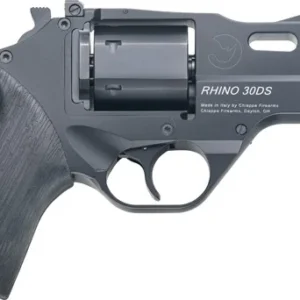 CHIAPPA RHINO 30DS 357MAG - 3" ADJ. SIGHT BLACK/RUBBER