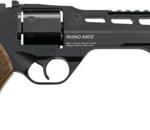 CHIAPPA RHINO 60DS 10MM - 6" ADJ. SIGHT BLACK/WALNUT.