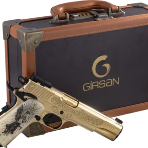 GIRSAN MC1911 DELUXE GOLD GOVT - 38 SUPER 10RD ENGRAVED