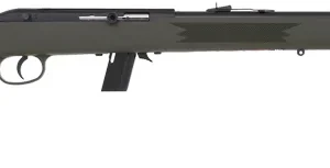 SAVAGE 64F 22LR 21" BBL - BLUED/GREEN SYNTHETIC