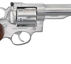 RUGER REDHAWK 44 REM MAG 5.5" - STAINLESS WOOD ADJUSTABE