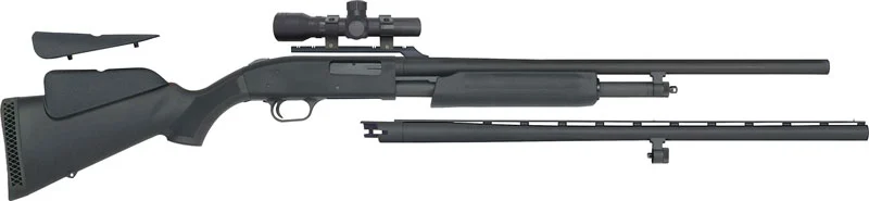 MOSSBERG 500 COMBO 20GA 3" - 26"VR 24"RIFLED & 2.5X20 SCOPE