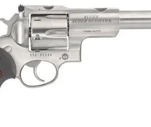 RUGER SUPER REDHAWK 10MM - 7.5" AS STAINLESS HOGUE TAMER