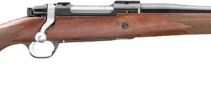 RUGER HAWKEYE HUNTER 243 WIN - 16.6" BLUE WALNUT THREADED