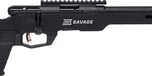 SAVAGE B22 PRECISION 22LR 18" - HB MDT CHASSIS W/RAIL BLACK