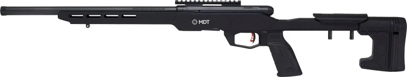SAVAGE B22 PRECISION 22WMR 18" - HB MDT CHASSIS W/RAIL BLACK - Image 2