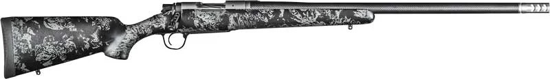 CHRISTENSEN RIDGELINE FFT !! - 22-250 S/S 20" CF BLACK W/GREY
