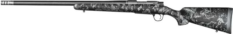 CHRISTENSEN RIDGELINE FFT !! - 22-250 S/S 20" CF BLACK W/GREY - Image 2