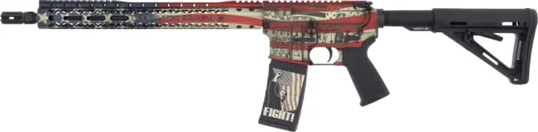 BLACK RAIN SPEC15 TRUMP CUSTOM - PATRIOT 5.56 AM FLAG 30RD