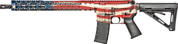 BLACK RAIN SPEC+ PATRIOT RIFLE - 300BLK 16" AMERICAN FLAG 30RD