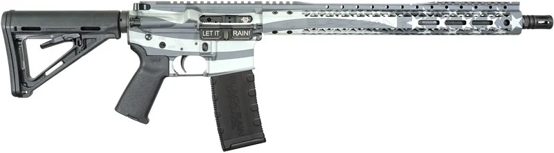 BLACK RAIN SPEC+ PATRIOT RIFLE - 5.56 16" OBSIDIAN FLAG 30RD