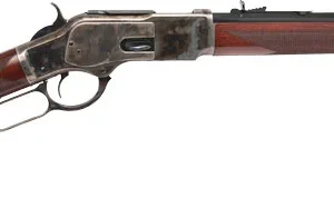 CIMARRON 1873 SADDLE RIFLE - 38/357 18" CC/BLUED WALNUT