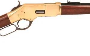 CIMARRON 1866 YELLOWBOY 44/40 - 16" BRASS/BLUED WALNUT
