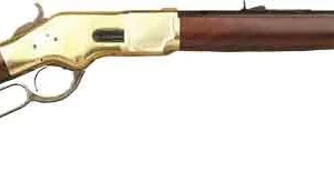CIMARRON 1866 YELLOWBOY 45LC - 20" OCTAGON BRASS/BLUED WALNUT