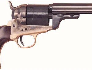 CIMARRON 1860 RICHARDS-MASON - 38SPL 5.5" FS CC/BLUED WALNUT