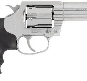 COLT COBRA 38SPL+P FS 4" 6RD - STAINLESS RUBBER GRIPS