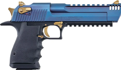 DESERT EAGLE L6 SERIES 44MAG - 6" BLACK CARBO BLUE & PIC RAIL - Image 2