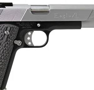 IVER JOHNSON EAGLE XL 2-TONE - 10MM 6" ADJ 8RD CHROME SLIDE