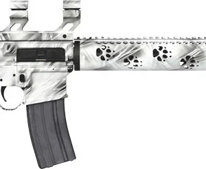 RRA LAR15 PREDATOR2 223 WYLDE - W/SCOPE MOUNT 16" BBL GHOST