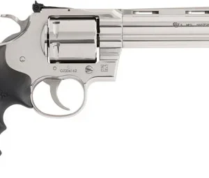 COLT GRIZZLY 357MAG 6" 6RD - POLISHED STAINLESS HOGUE GRIPS