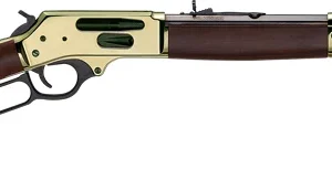 HENRY H9 BRASS SIDE GATE 30-30 - 20" BRASS WALNUT