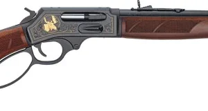 HENRY H10 WILDLIFE SIDE GATE - 45-70 18.43" BLUED WALNUT LL