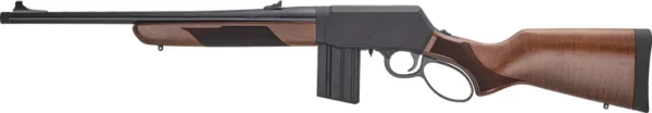 HENRY H23 LASR SUPREME 450BM - 18" THREADED BLUED WALNUT