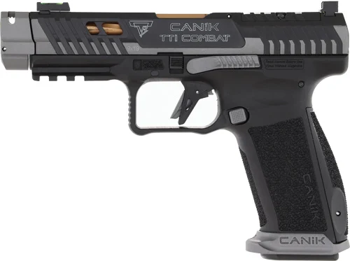 CANIK TTI COMBAT 9MM 4.6" BBL - OR FS 2-18RD MAGS COMBAT SMOKE - Image 2